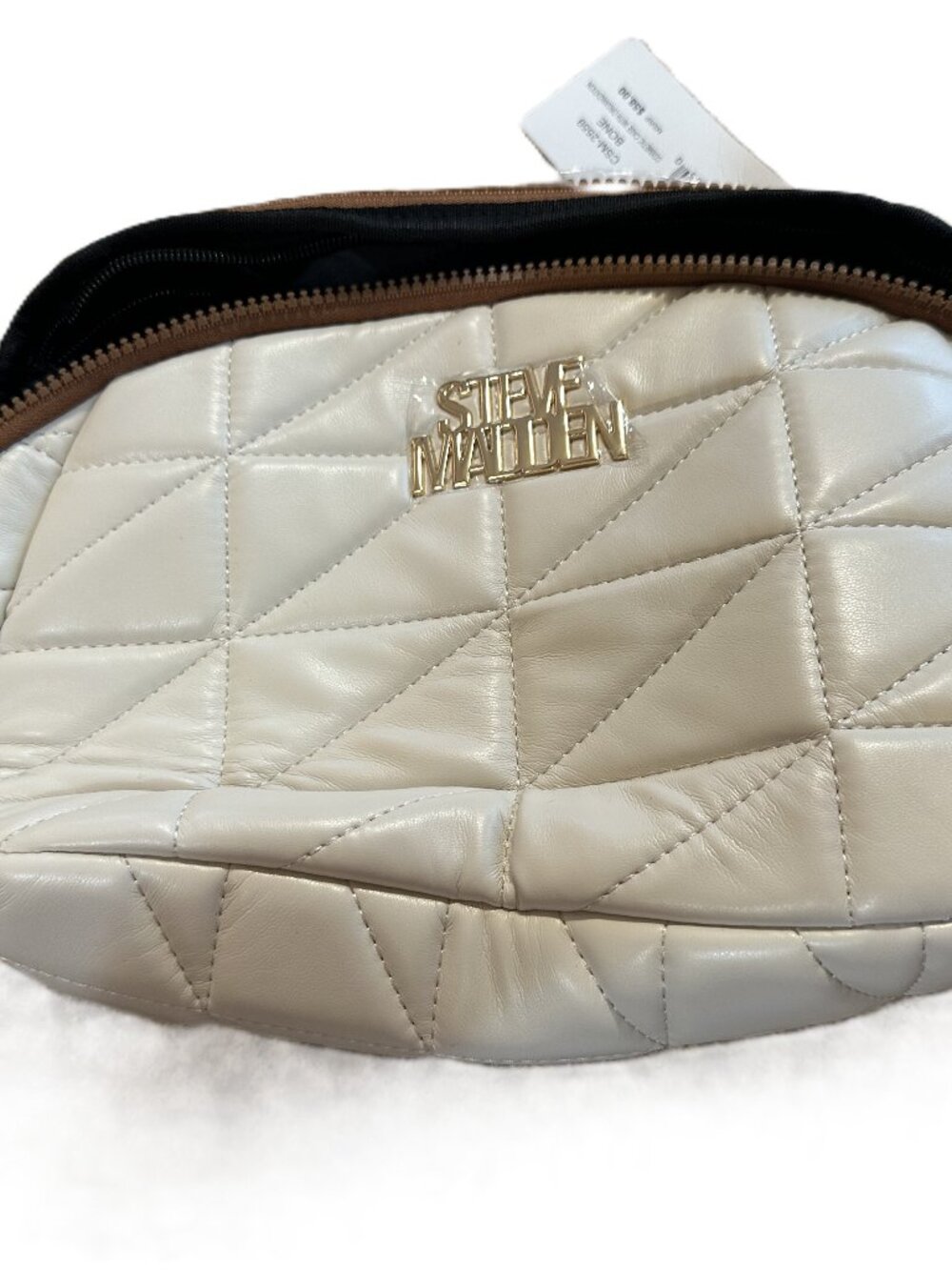 Steve Madden Quilted Cosmetic Bag